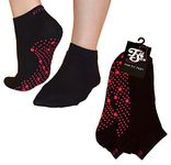 Pilates, Yoga, Martial Arts, Gym, Dance, Bar, Anti-Slip/Non-Slip, Falls Prevention, black / red