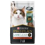 Purina Pro Plan LiveClear Allergen Reducing Dry Cat Food, Salmon & Rice 3.18kg