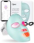 Qure LED Skin Care Face Mask With 5 Different Modes (Red Light Therapy, Amber Light & Blue Light Therapy) One Device with Customizable Settings & Treatments. Perfect For At Home Use LED Facial Therapy