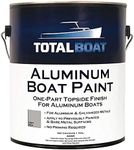 TotalBoat-520631 Aluminum Boat Paint for Canoes, Bass Boats, Dinghies, Duck Boats, Jon Boats and Pontoons (Light Gray, Gallon), 1 Gallon (Pack of 1)