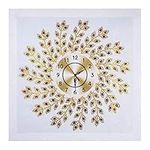 Diamond Painting DIY 5D Special Shape Rhinestones, ABEUTY Gold Clock Mandela, Partial Drill Crystal Diamond Art Kits