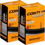 Continental MTB 29x1.75-2.5" / 47-622 -> 62-622 Inner Tubes - 42mm Presta Valve (Pack of 2 Tubes)