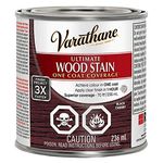 Varathane Ultimate Oil-Based Interior Wood Stain in Black Cherry, 236 mL