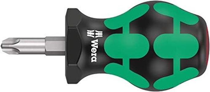 Wera 350 PH Stubby PH Phillips-Head Stubby/Carburetor Screwdriver, PH 3 x 25 mm