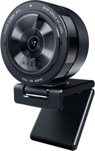 Webcam with Microphone Webcam 1080P, USB Computer Web Camera with Auto Light Correction, Wide-Angle Streaming PC Webcams, Compatible with Skype/Zoom/Google Hangouts/Facetime/Windows (Black) (Black4)