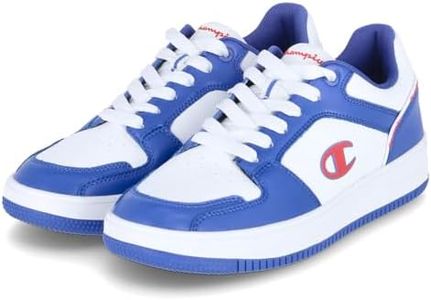 Champion Legacy-Rebound 2.0 Low, Zapatillas Deportivas Hombre, Blanco Azul Royal Ww018, 43 EU