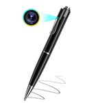 LANMU 2026 Model Ultra-Micro 4K Full HD Spy Pen Camera I Hidden Security Camera with Audio & Video Recording, Long Battery Backup up to 100mins, Supports Micro SD