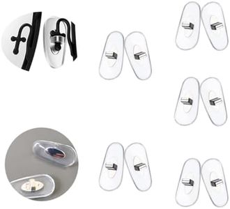 RALHAYWI Eyeglasses Push in Nose Pads,6 Pairs Sunglasses Plug in Nose Piece for Sunglasses Model RB3596,RB3671,RB4285,RB6363,RB8416 and etc