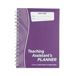 Teaching Assistant's Planner 2024-25: Purple