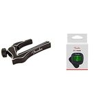 Fender Dragon Guitar Capo - Black & FT-1 Pro Clip-On Tuner - For Electric, Acoustic & Bass Guitars & Ukuleles - Black