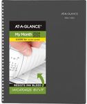 AT-A-GLANCE Planner 2024-2025 Academic, Monthly, 8-1/2" x 11", Large, Monthly Tabs, Flexible Cover, DayMinder, Charcoal (AYC47045)