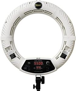 Yidoblo Display digitale da 18 pollici dimmerabile 3200K-5500K Kit luce anello LED per fotocamera Smartphone Ritratto Selfie Youtube Foto Video Studio Fotografia Illuminazione esterna continua