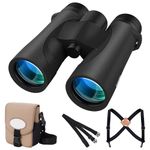 occer Waterproof Binoculars for Adults High Powered - 10x42 Binoculars with Crystal Clear View - Binocular with Long Range for Bird Watching Cruise Travel Boating Hunting Hiking