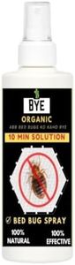 Bye Organic Bed Bug Spray, 100ml, Indoor Use, No Smell (bedbug 100)