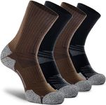 CWVLC Hiking Crew Socks, 4-Pack Men