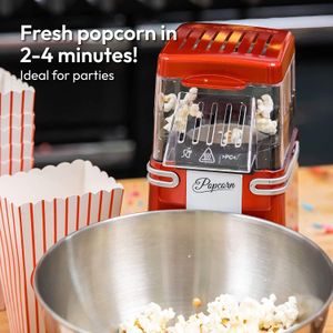 Gadgy Hot Air Popcorn Maker – Black
