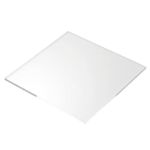 CrestGlass 3mm Perspex Clear Acrylic Plastic Sheet 31 SIZES TO CHOOSE (297mm x 210mm / A4)