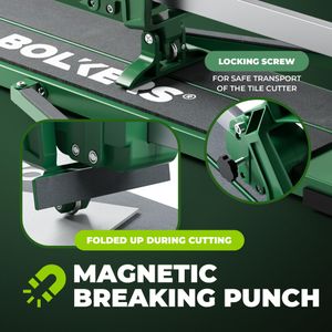 BOLKERS ProCut S 600 Tile Cutter – 600mm Ceramic, Tungsten Carbide Blade