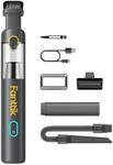 Fanttik Slim V8 Mate Cordless Car Vacuum, 12kPa/30AW, 1.2LBS Lightweight, 2H Fast Charge, Up to 30 Mins Runtime, RobustClean™ Portable Mini Vacuum for Car Home Cleaning, Gray