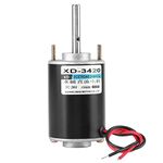 Mini Electric Motor 30W Permanent Magnet DC Motor 12V/24V High Speed CW/CCW (DC 24V 6000RPM)