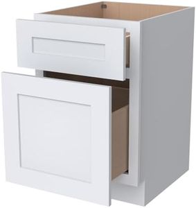 CozyHommie RTA Solid Wood Office File Cabinet with 2 Drawers - Professional Desk File Storage Cabinet for Office Organization - Designed in America, American Standard