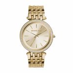 Michael Kors Darci with Gold Tone Stainless Steel Strap for Women's Watch MK3191