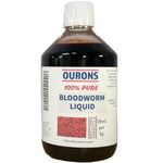 OURONS Pure Bloodworm Liquid - 100% Hydrolysate Blood Extract Premium Fishing Carp Attractant