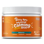 Zesty Paws Advanced Calming Mini Soft Chews for Small Dogs - Composure & Relaxation for Everyday Stress & Separation - with Ashwagandha, Melatonin, L-Theanine & L-Tryptophan - 90 Count