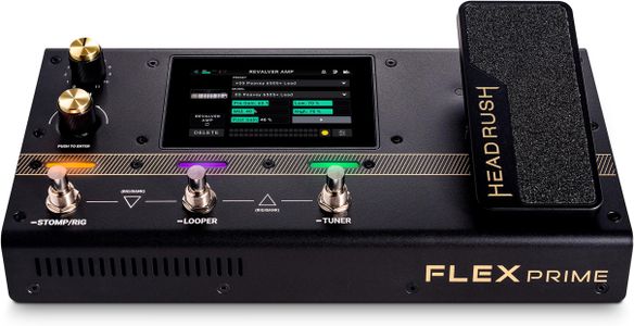 HeadRush Flex Prime Multi-Effects Guitar Pedal – Versatile FX Processor