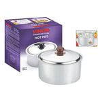 VINOD Stainless Steel Hot Pot (1500 ML)