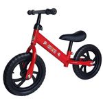 GOCART WITH G LOGO Lightweight Pedal Free Adjustable Seat Kids Balance Bicycle For Girls And Boys (Red, Black Mag Wheel), Rigid