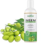 Essancia Neem Carrier Oil For Plants, Insects, Skin, Hair Growth, Acne Removal, Dandruff, & Mosquito Control. 100% Natural, Organic, & Pure Cold Pressed Carrier Oils. (200ml)