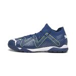 PUMA Men's Future Match TT Soccer Shoe, Persian Blue White-PRO Green, 9 UK