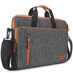 KIZUNA Laptop sleeve Bag 15.6 Inch Shoulder Messenger Case Water Resistant Handbag For 16" MacBook Pro/15.6" Lenovo Yoga 730/Ideapad 330S/15.6" HP EliteBook 755 G5/15.6" LG gram 15/Dell XPS 15