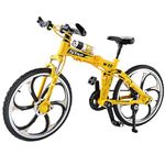 simyron 1: 8 Scale Bicycle Model Metal Model Bicycle Model Bicycle Model Decoration, Bike Mini Bicycle Model, Cool Toy Home Office Desktop Decoration Collection (19.5 * 12 * 5.5 cm)