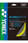 Yonex Badminton String BG Exbolt 63 |Yellow |Gauge 0.63mm|Quick Repulsion