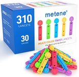 Metene Twist Top Lancets for Lancin