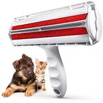 Couch Pet Hair Removal Tool and Roller - Reusable, Easy-to-Clean Dog Hair Remover for Couch and Car,