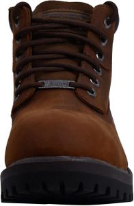 Skechers Men’s Waterproof Chelsea Boots, Dark Brown Leather – Size 9 UK
