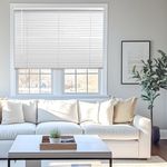 CHICOLOGY Blinds for Windows, Mini Blinds, Window Blinds, Door Blinds, Blinds & Shades, Camper Blinds, Vinyl Mini Blinds for Windows, Horizontal Window Blinds, Gloss White, 32" W X 48" H