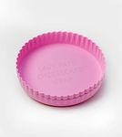 Easy Bath Cheesecake Wrap - Springform Pan Protector (10" pink)