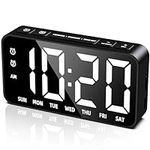 Hushing Alarm Clock for Bedrooms Du