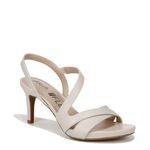 LifeStride Women's Mia Strappy Heeled Dress Sandals, Bone, 6.5 UK