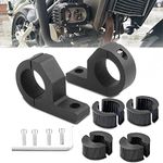 25MM-30MM Universal Light Bar Mount Kit Work Light Tube Clamp Mounting Brackets Bull bar Bumper Lamp Holder for Off-Road Vehicles Car Truck Motorcycle