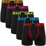 5Mayi Mens Underwear for Men Boxer Brief Cotton Men's Boxer Briefs Pack