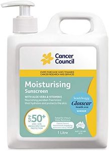 Cancer Council Moisturizing SPF 50+ Sunscreen Pump Bottle, 1 L