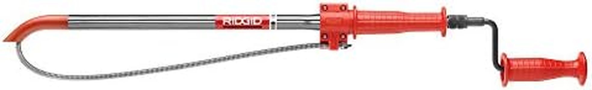 RIDGID 46683 K-1 Combination Auger with C-Style Cutter Head, Telescoping Drain Auger for removing blockages from urinals and shower drains