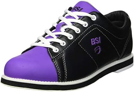 BSI 654 Women's Classic #654, Black/Purple, 8.5