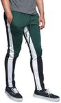 Men's Color Block Dual Side Stripe 