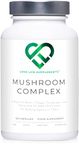 Mushroom Complex by LLS | Contains 1000mg Reishi, Chaga, Cordyceps, Lions Mane and Shiitake Mushrooms | 120 Capsules - 2 Month Supply | No Fillers | Vegan | Love Life Supplements